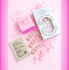 Acrylic Tips French Press On Short Square False Nails 24Pcs