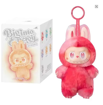 For La*bu*bu The Monsters V3 Big Into Energy Series Dollls Plush Toys Keychain