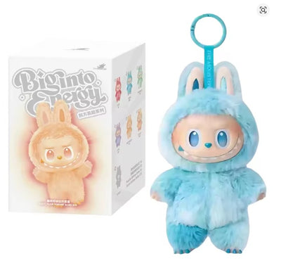 For La*bu*bu The Monsters V3 Big Into Energy Series Dollls Plush Toys Keychain