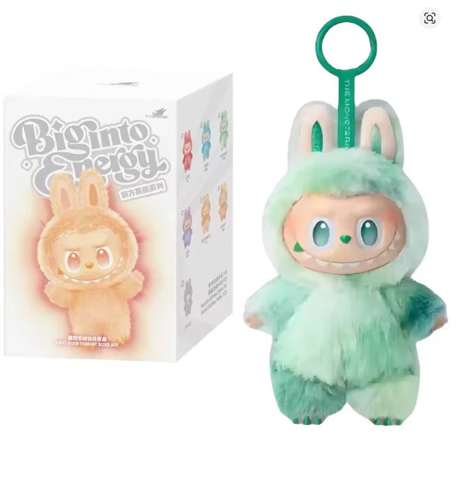 For La*bu*bu The Monsters V3 Big Into Energy Series Dollls Plush Toys Keychain