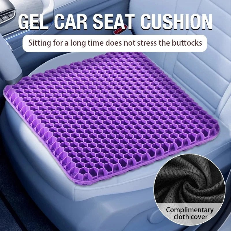 Honeycomb Breathable Gel Seat Cushion Cooling Double Thick Egg Sitting Pad Mat