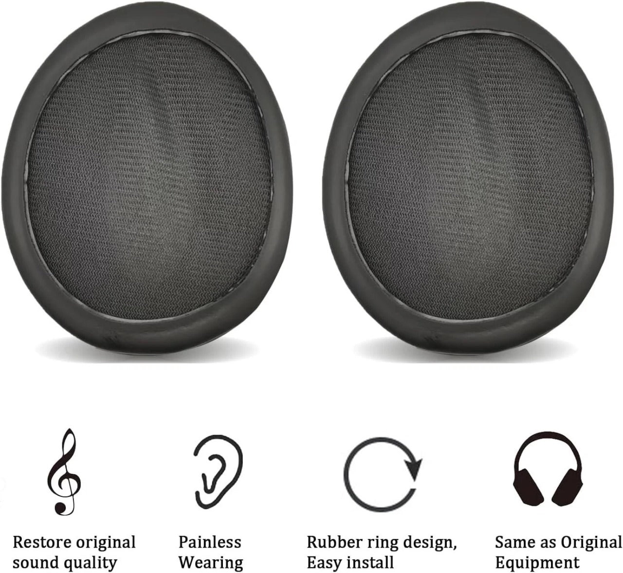 Ear Pad Cushion for Sennheiser HD4.50BT HD4.40BT HD4.30G HD4.20S HD450BT HD440BT